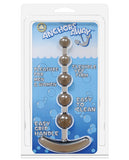 Anchor's Away Beaded Anal Plug - Black