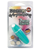 Pocket Pulse Bullet Waterproof - 7 Function Teal