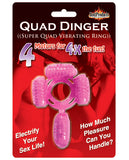 Humm Dinger Super Quad w-4 Motors - Magenta