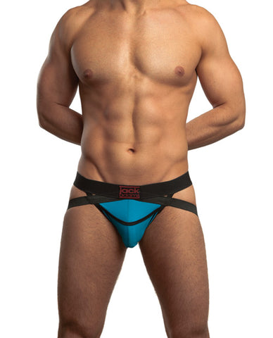 Jack Adams All Sport X Fly Jock Dirty Blue-Black MD