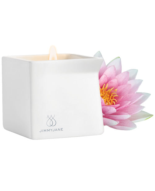 =Jimmyjane Afterglow Natural Massage Candle - Pink Lotus