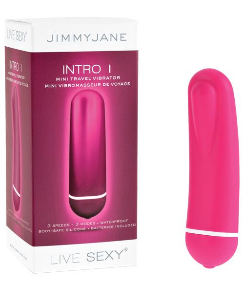 =Jimmyjane Live Sexy Intro 1 Mini Travel Vibrator - Pink