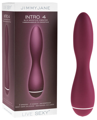 =Jimmyjane Live Sexy Intro 4 Smoothie Vibrator - Purple