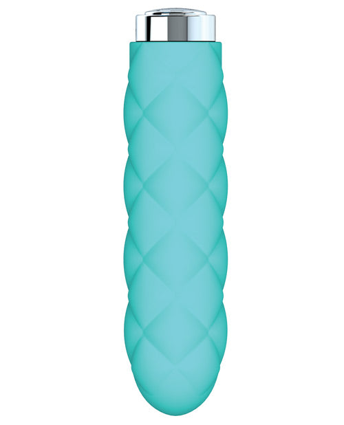 Key Charms Plush Petite Massager - Blue