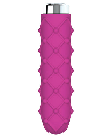 Key Charms Lace Petite Massager - Pink