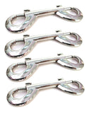 KinkLab Nickel Plated Snap Hooks - Pack of 4