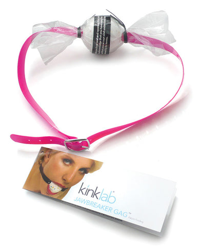 KinkLab Jawbreaker Ball Gag - Pink