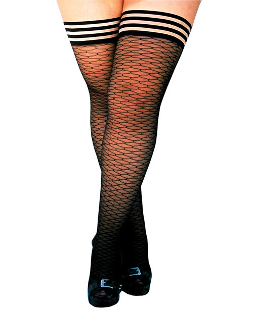 Kix'ies Beth Ann Honeycomb Thigh High