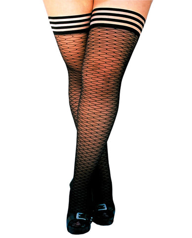 Kix'ies Beth Ann Honeycomb Thigh High