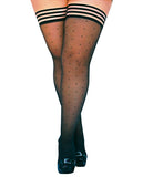 Kix'ies Ally Polka Dot Thigh High
