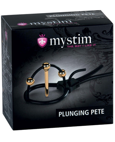 Mystim Plunging Pete w-Corona Strap & Urethral Sound