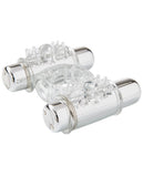 Sensuelle Double Action Cockring - 2x7 Function Clear