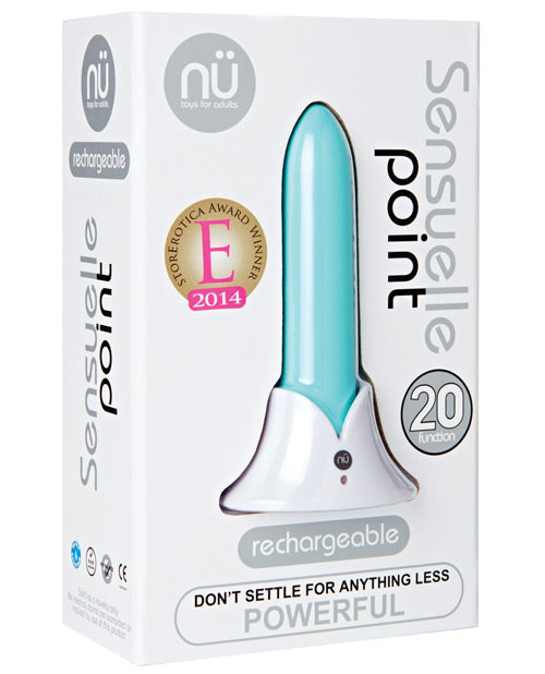 Sensuelle Point  Rechargeable Bullet - Teal Blue