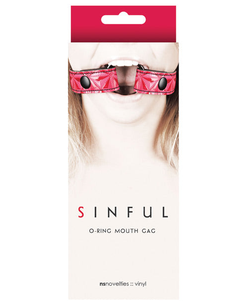 Sinful O Ring Mouth Gag - Pink