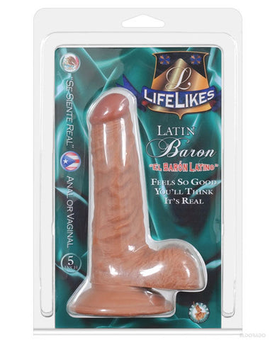 Lifelikes Latin Baron 5" Dong w-Suction Cup