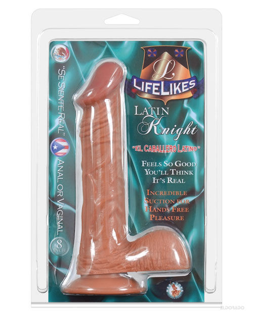 Lifelikes Latin Baron 8" Dong w-Suction Cup