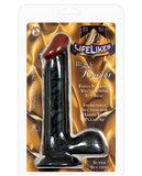 Lifelikes Black Knight 8" Dong w-Suction Cup