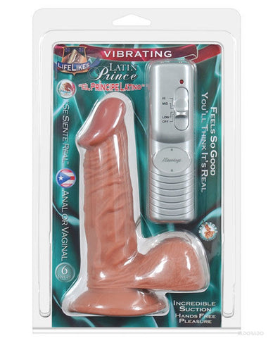 Lifelikes Latin Vibrating Prince w-Suction Cup