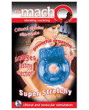 The MachO Collection Vibrating Cockring - Blue