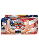 All American Whoppers XXXtreme Vibrating & Bendable Double Dong - Flesh