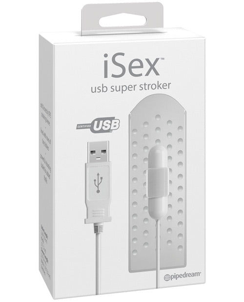 iSex USB Super Stroker - White