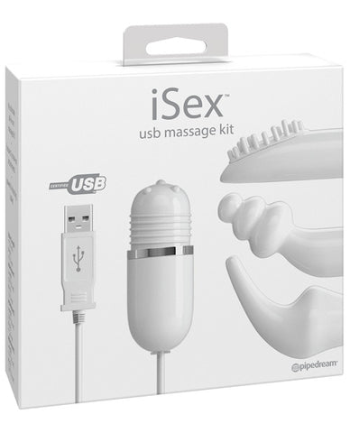 iSex USB Massage Kit - White