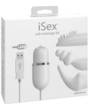 iSex USB Massage Kit - White