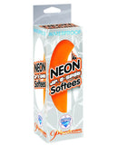 Neon Luv Touch Jr 5" G Spot Softees Waterproof - Orange