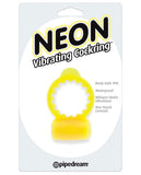 Neon Luv Touch Vibrating Cockring - Yellow