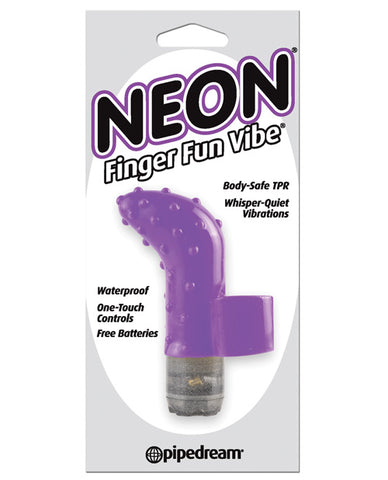 Neon Luv Touch Finger Fun Vibe - Purple