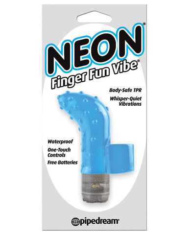 Neon Luv Touch Finger Fun Vibe - Blue