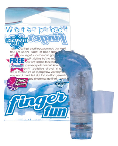 Finger Fun Waterproof - Blue