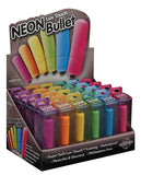 Neon Luv Touch Bullet Waterproof - Asst. Colors Display of 24
