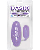 Basix Rubber Works Jelly Egg - Purple