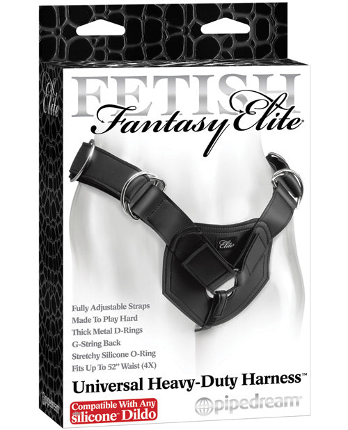 Fetish Fantasy Elite Universal Heavy Duty Harness - Compatible w-Any Silicone Dildo