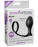 Anal Fantasy Collection Ass Gasm Advanced Plug w-Cockring
