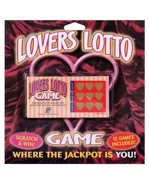 Lovers Lotto Scratch Ticket Game - Pack of 12 Cards