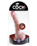 King Cock Plus 9" Dual Density Cock w-Balls - Flesh