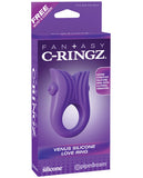 Fantasy C-Ringz Venus Silicone Love Ring - Purple