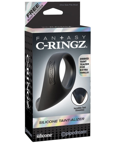 Fantasy C-Ringz Silicone Taint-Alizer - Black