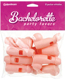 Bachelorette Party Favors Whistles - Pack of 8