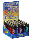Lighters w-Various Sayings - Child Resistant Display of 50
