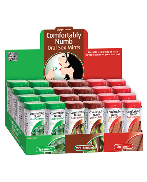 Comfortably Numb Mints - Asst. Flavors Display of 24