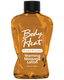 Body Heat Lotion - 8 oz Peach & Cream