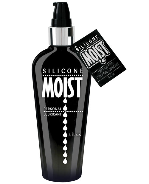 Moist Silicone Lube - 4 oz Pump Bottle