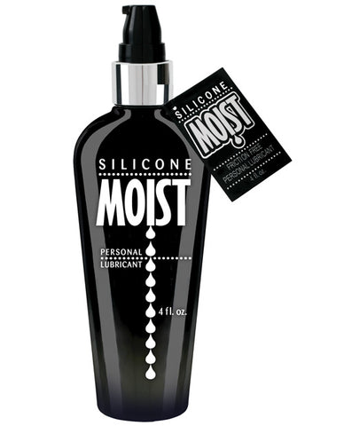 Moist Silicone Lube - 4 oz Pump Bottle