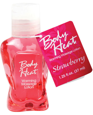 Mini Body Heat Lotion - 1.25 oz Strawberry