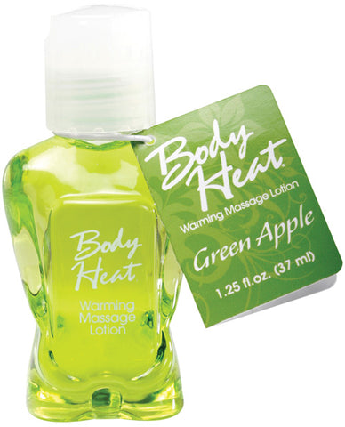 Mini Body Heat Lotion - 1.25 oz Green Apple