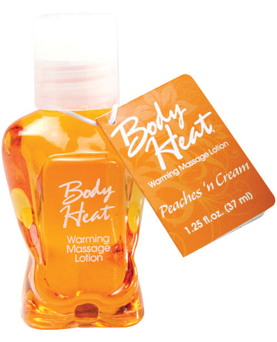 Mini Body Heat Lotion - 1.25 oz Peaches n' Cream