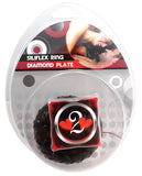 Heart2Heart Cock Ring Sili Flex Mega - Black